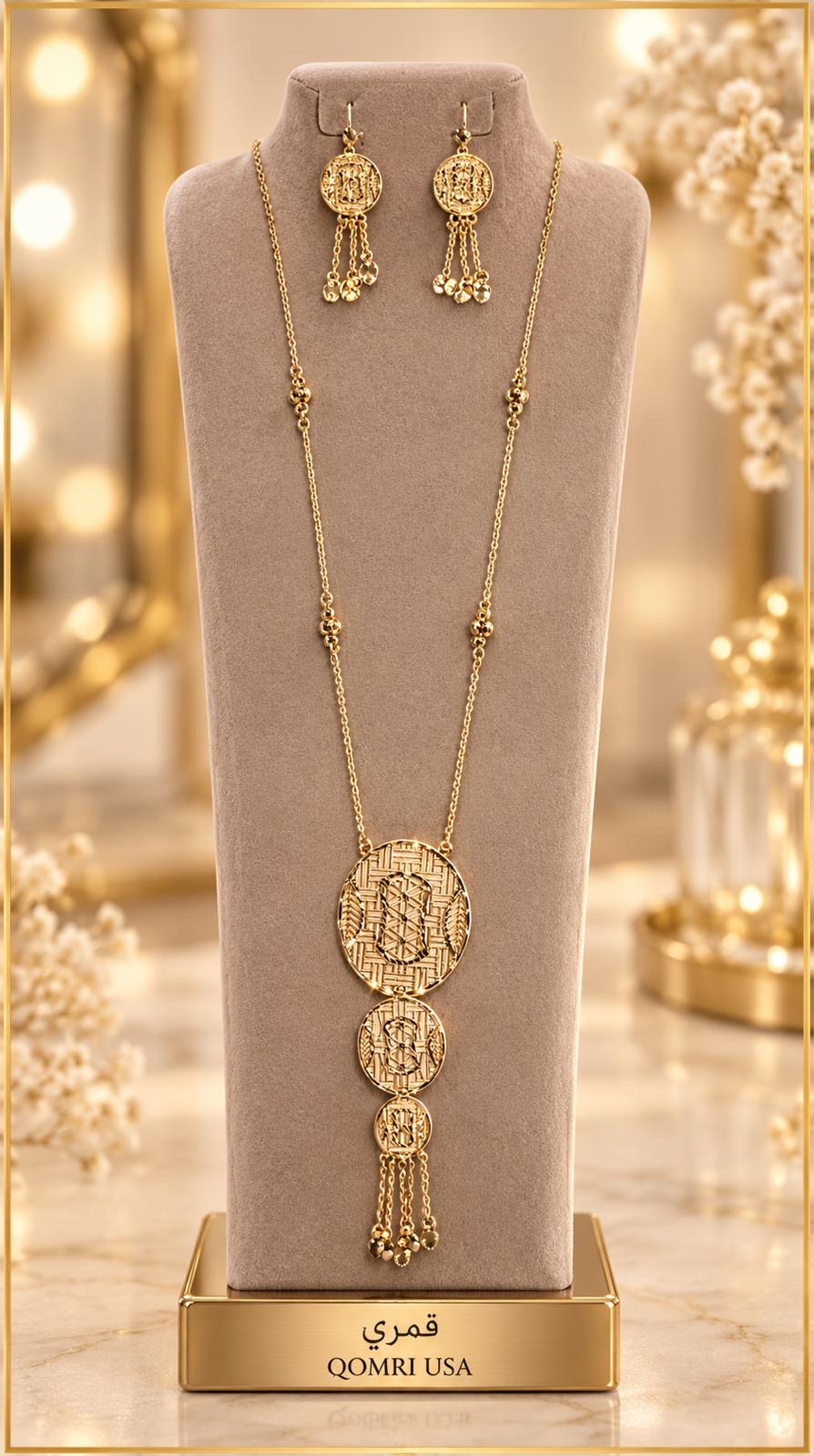 Golden Heritage Medallion jewelry set