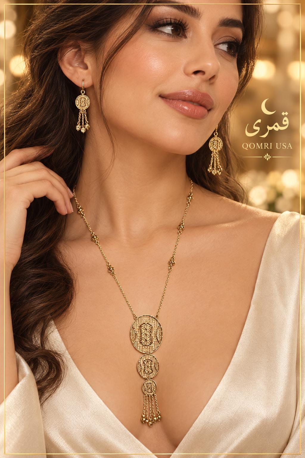 Golden Heritage Medallion jewelry set